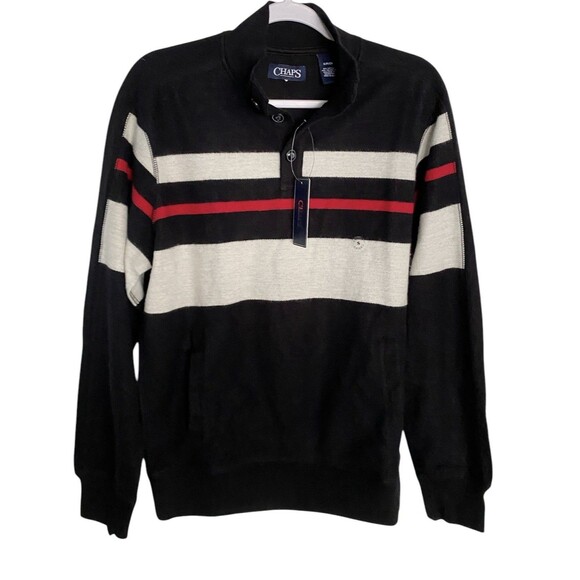 Chaps Mens Pullover Inside Out Sweatshirt - Picture 2 of 6